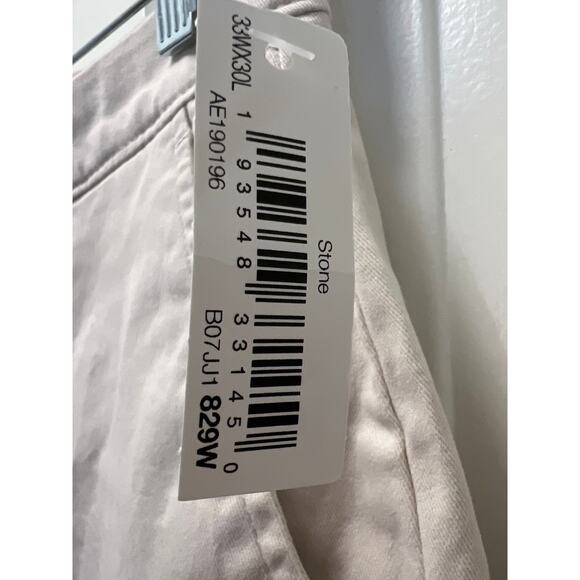 NWT Amazon Essentials Men’s Athletic-Fit Stretch Chino Pants Size 33Wx30L Stone - Picture 5 of 6